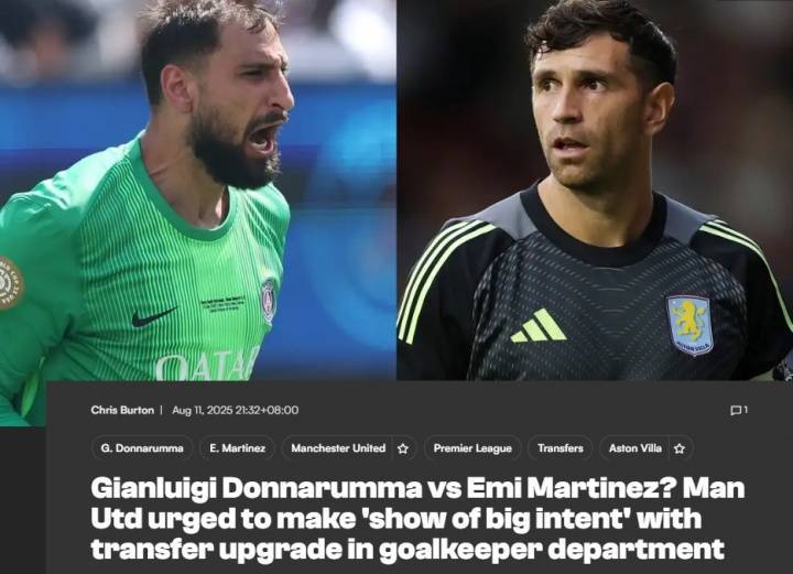 皇冠信用網会员开户_布朗:曼联能签多纳鲁马就太棒了皇冠信用網会员开户,他比大马丁年轻&门线技术很强